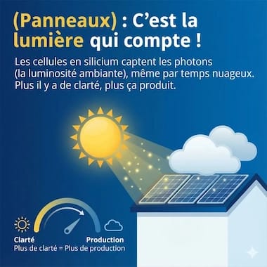 Fonctionnement des panneaux photovoltaïques